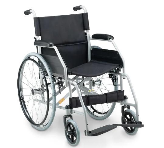 Cadeira de Rodas Dobrável em Aço até 120 Kg D100 Dellamed Cadeira de Rodas Dobrável em Aço até 120 Kg D100 Dellamed