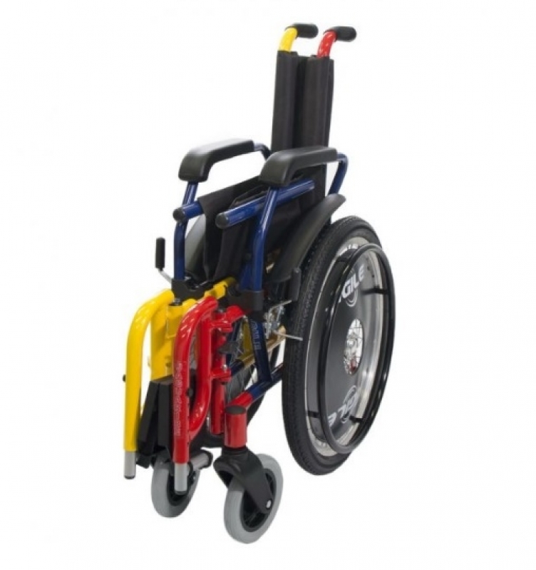 Cadeira de Roda Infantil Especial Capão Redondo - Cadeira de Roda para Cadeirante
