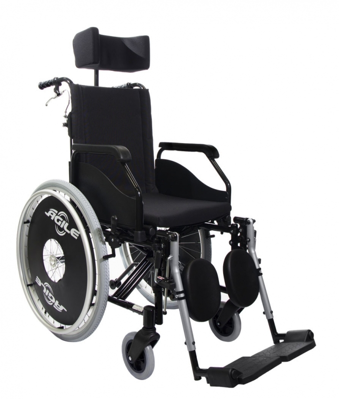 Cadeira de Rodas Adaptada Parque Peruche - Cadeira de Rodas Alumínio
