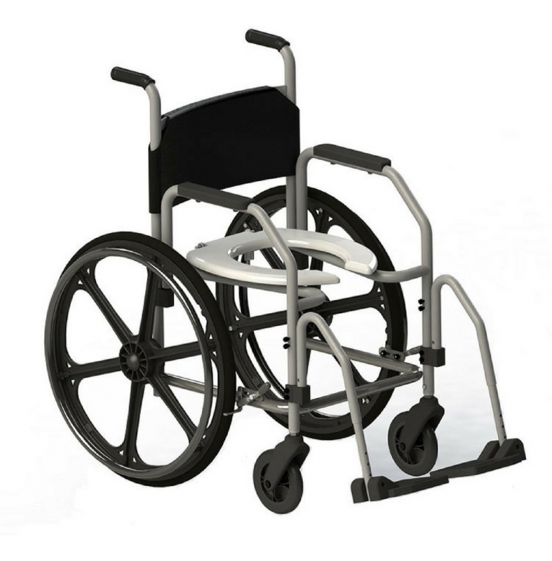 Cadeiras de Rodas Higiênica Jockey Club - Cadeira de Roda para Deficiente