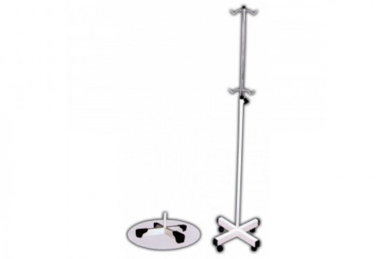 Preço de Suporte de Soro Inox Santa Teresinha - Suporte para Soro